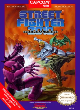 Street Fighter 2010 - The Final Fight (USA) box cover front